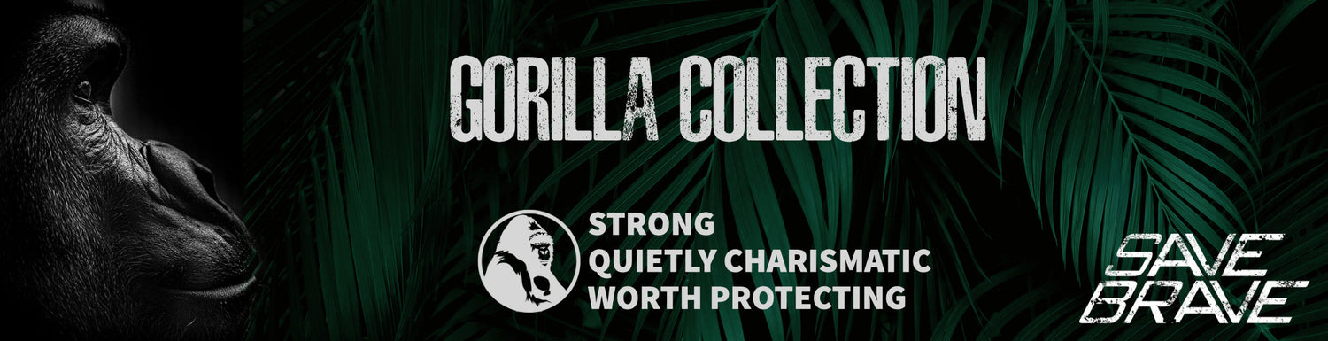 Save Brave Gorilla Collection | Men's Jewellery | Gorilla Preservation