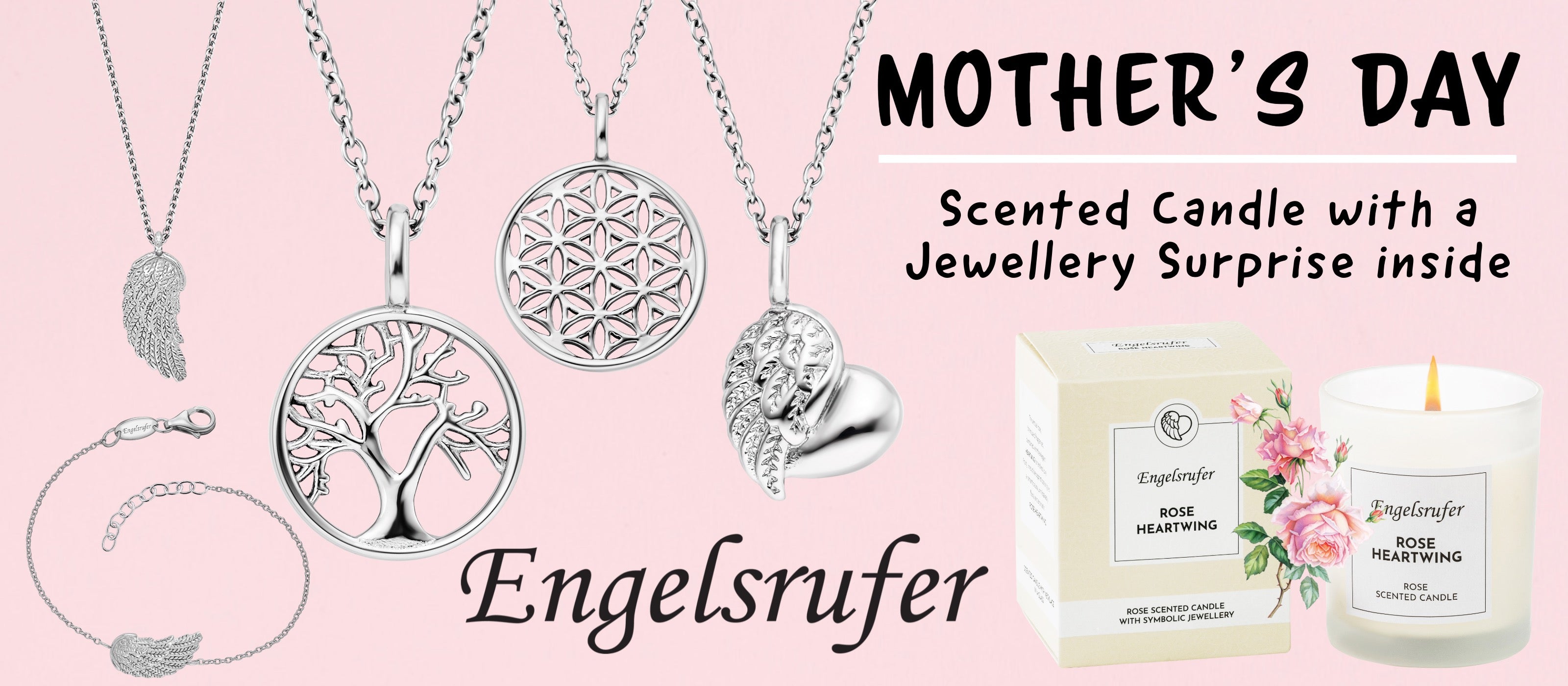 Mother's Day Scented Candle & Jewellery Surprise | Engelsrufer Australia