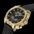 POLICE FOREVER BATMAN GOLD & BLACK LIMITED EDITION WATCH - SIDE VIEW