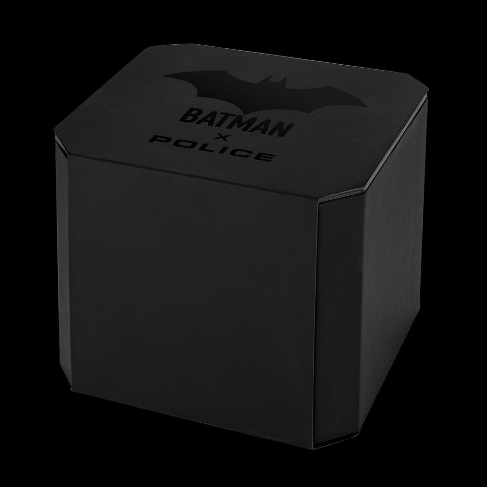 POLICE FOREVER BATMAN GOLD & BLACK LIMITED EDITION WATCH - WATCH BOX