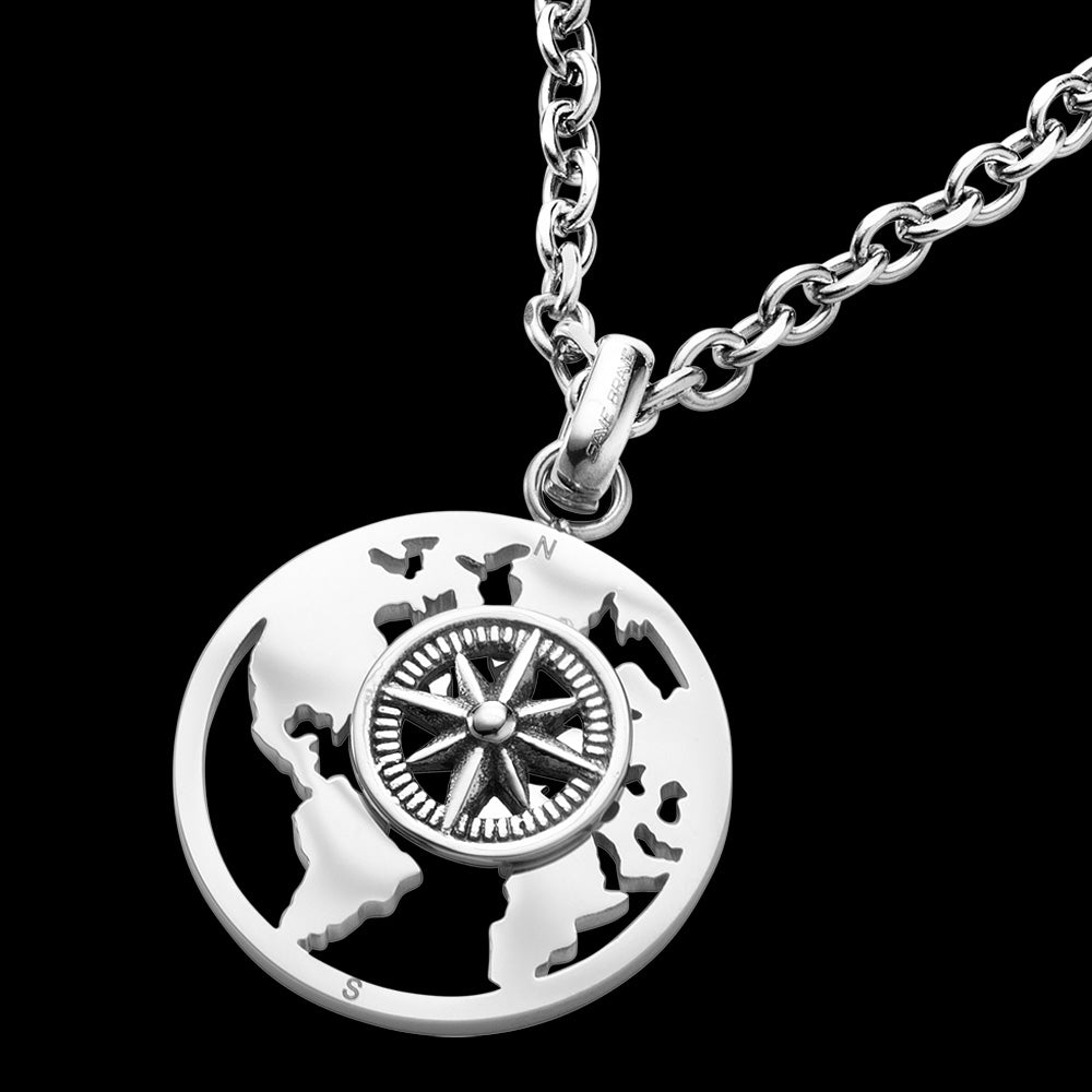 The brave collection compass necklace on sale