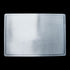 RECTANGLE BLANK BRUSHED METAL BELT BUCKLE