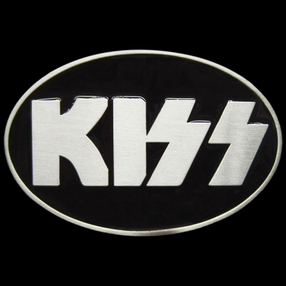 KISS LOGO BELT BUCKLE