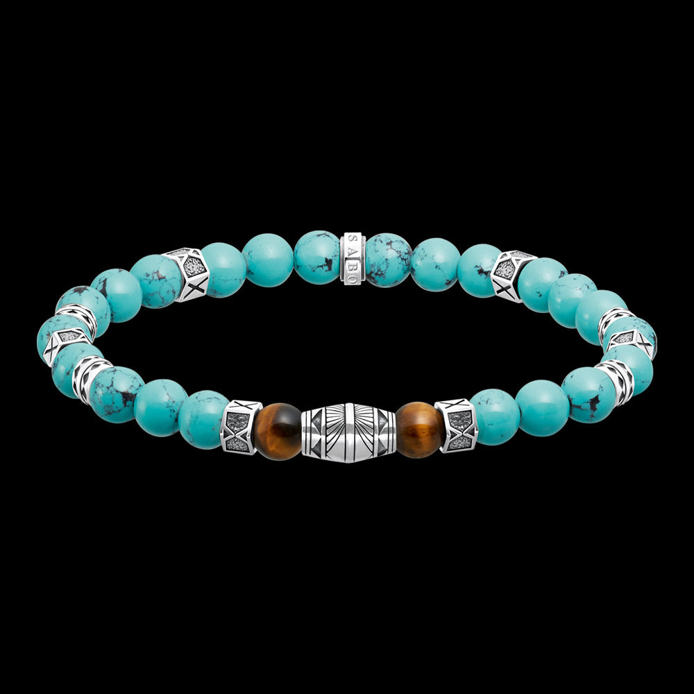 THOMAS SABO TURQUOISE ELEMENTS BRACELET