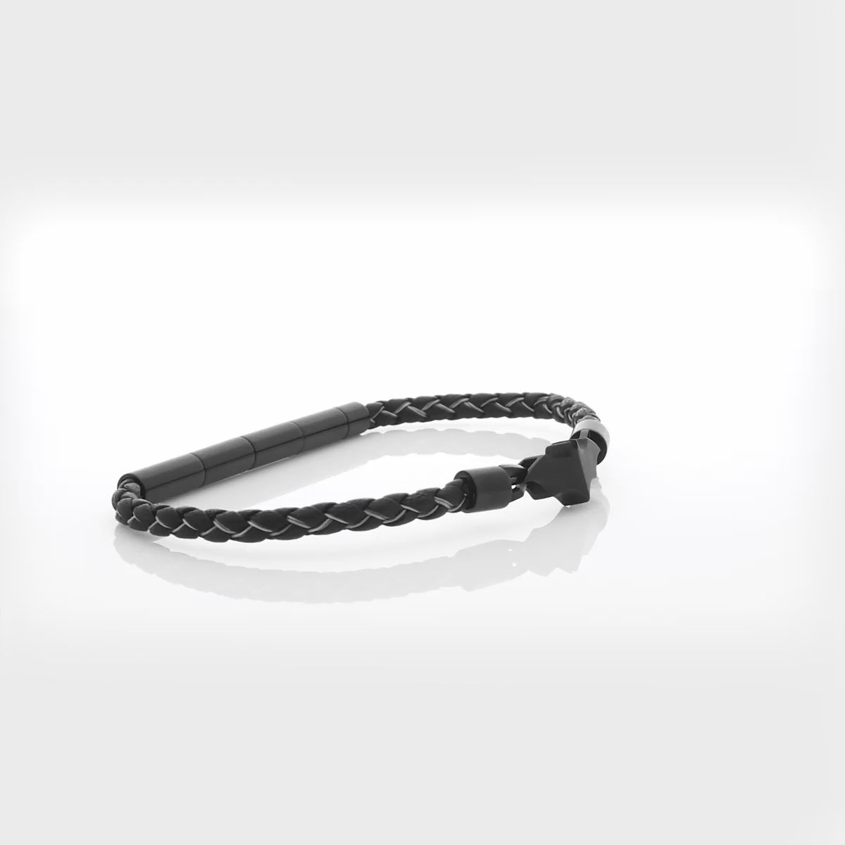 POLICE BATMAN BATARANG BLACK LIMITED EDITION BRACELET - 360 DEGREE VIDEO
