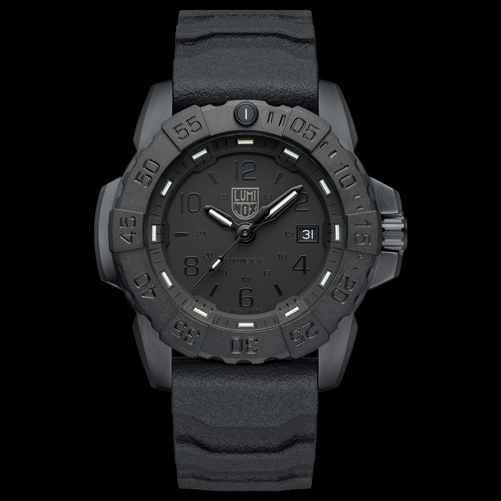 LUMINOX NAVY SEAL BLACKOUT WATCH 3251.BO.CB