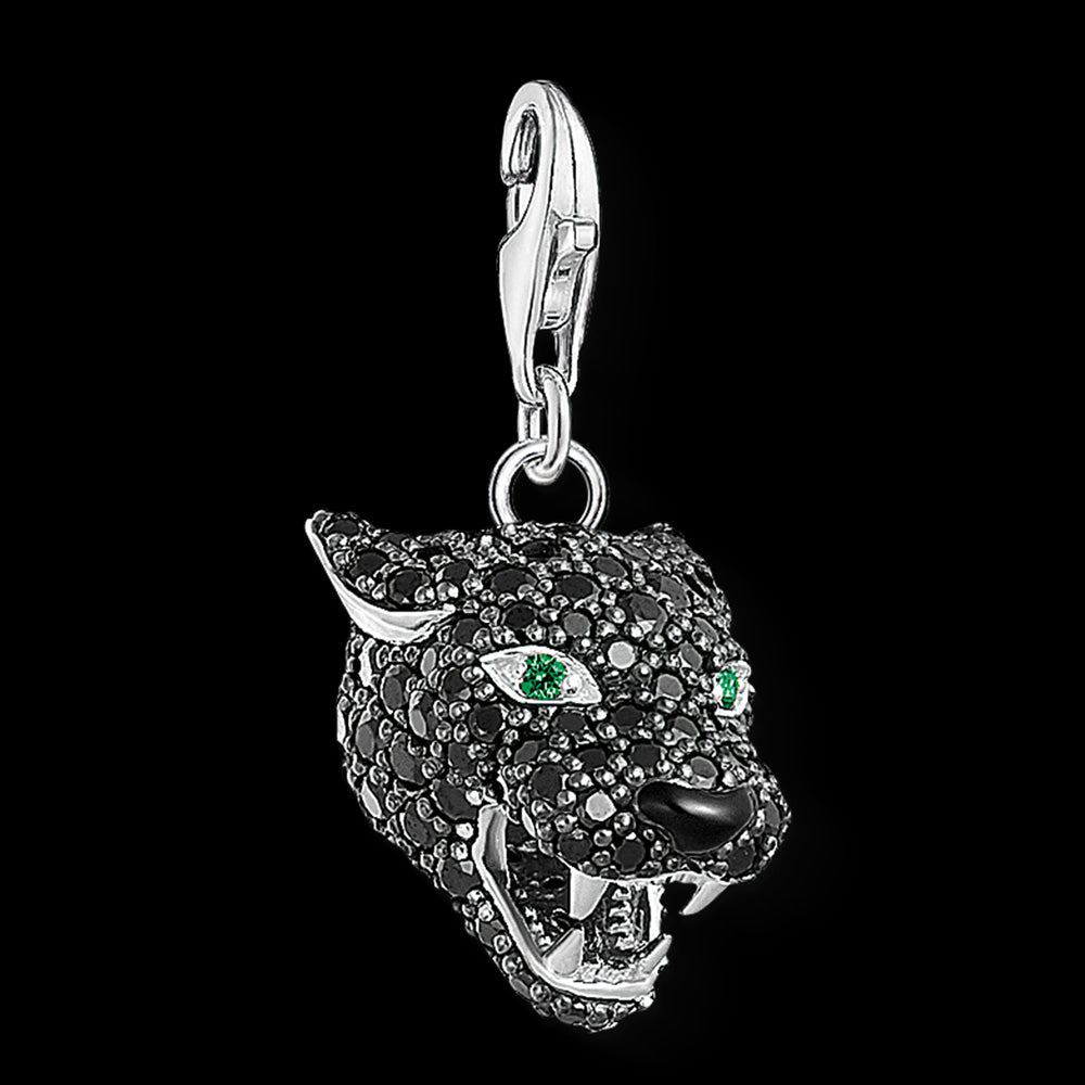 THOMAS SABO BLACK PANTHER CHARM PENDANT