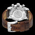 TW STEEL MAVERICK 48MM CHRONO BROWN LEATHER WATCH MS14 - BACK VIEW
