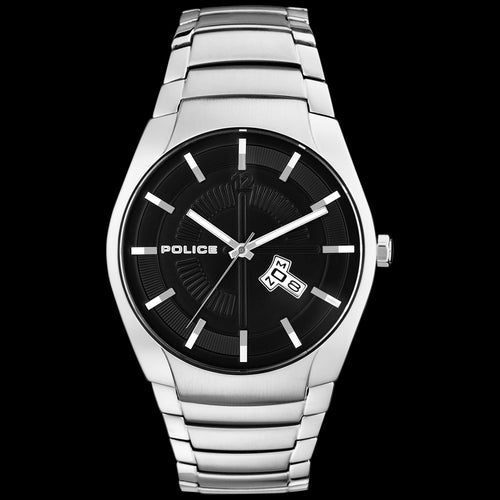 POLICE TRIPOLI BLACK DIAL SILVER MEN'S WATCH | AUSTRALIA