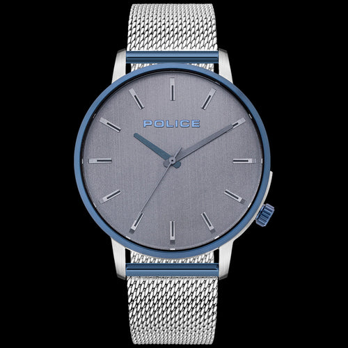 POLICE MARMOL BLUE GUNMETAL DIAL MESH MEN'S WATCH | AUSTRALIA
