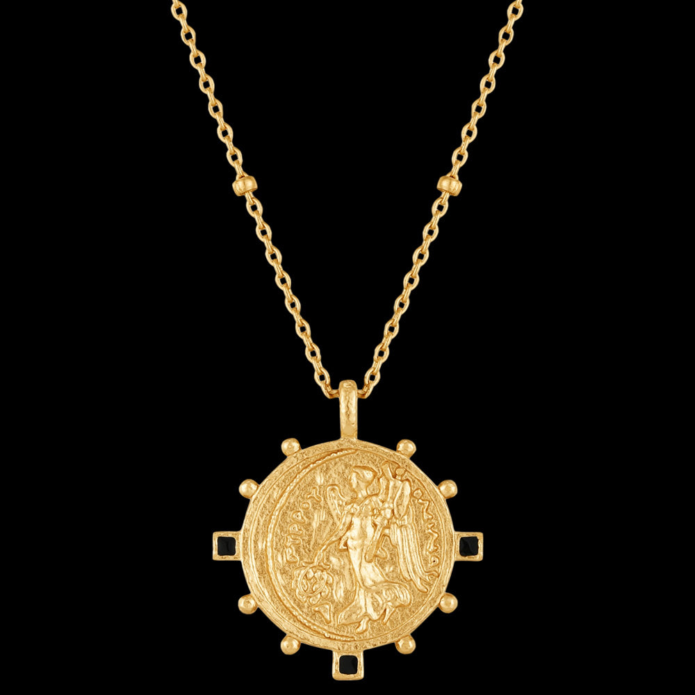 ANIA HAIE GOLD DIGGER VICTORY GODDESS 48-53CM NECKLACE