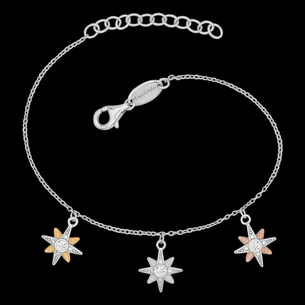 New Star Silver Gold Charm Bracelet Engelsrufer Australia