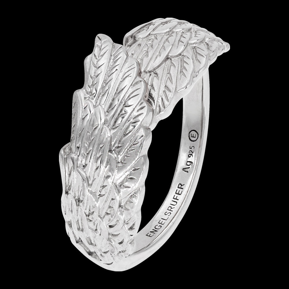 ENGELSRUFER SILVER WINGS RING