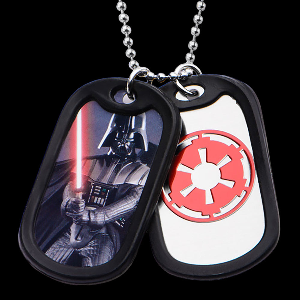 STAR WARS DARTH VADER DOG TAG NECKLACE