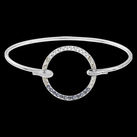 LOLA & GRACE NEW LINE CIRCLE WIRE SILVER BANGLE