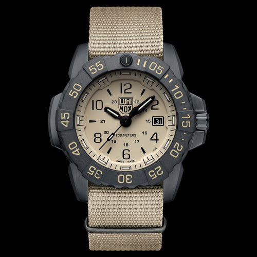 LUMINOX NAVY SEAL FOUNDATION MILITARY DIVE WATCH XS.3251.CBNSF.SET - FABRIC STRAP