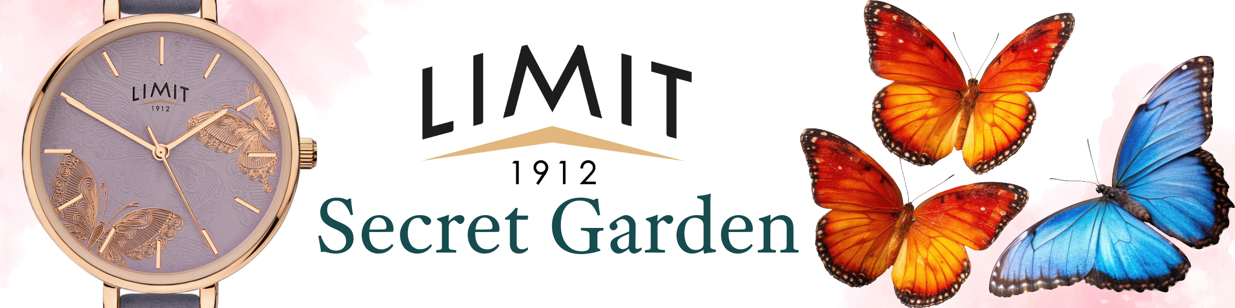 Secret Garden Watches | Butterfly Designs | 30% Off