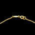 Clasp Close-Up 9 Carat Yellow Gold Malachite Flower Petal Bracelet