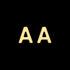 9 Carat Yellow Gold Letter A Initial Earrings | Australia