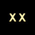 9 Carat Yellow Gold Letter X Initial Earrings | Australia