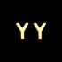 9 Carat Yellow Gold Letter Y Initial Earrings | Australia