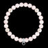 THOMAS SABO ROSE QUARTZ PEARL CHARM BRACELET