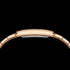 DANIEL WELLINGTON BOUND 9-LINK ROSE GOLD GREEN DIAL WATCH - SIDE VIEW