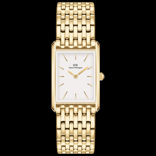 DANIEL WELLINGTON BOUND 9-LINK GOLD WHITE DIAL WATCH