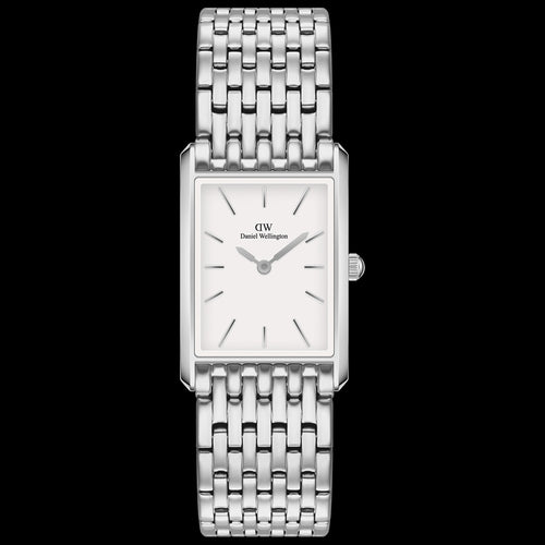 DANIEL WELLINGTON BOUND 9-LINK SILVER WHITE DIAL WATCH