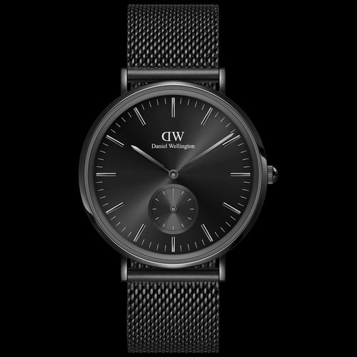 DANIEL WELLINGTON CLASSIC MULTI-EYE ALL BLACK ONYX DIAL WATCH