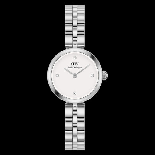 DANIEL WELLINGTON ELAN LUMINE SILVER WHITE DIAL WATCH