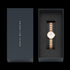 DANIEL WELLINGTON ELAN LUMINE ROSE GOLD WHITE DIAL WATCH - PACKAGING