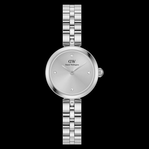 DANIEL WELLINGTON ELAN LUMINE UNI-TONE SILVER WATCH