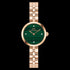 DANIEL WELLINGTON ELAN LUMINE ROSE GOLD MALACHITE DIAL WATCH