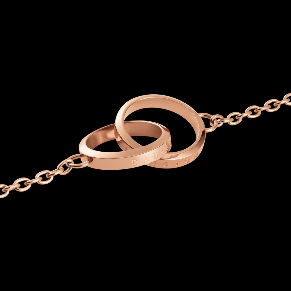 Close Up Daniel Wellington Elan Unity Rose Gold Adult Necklace