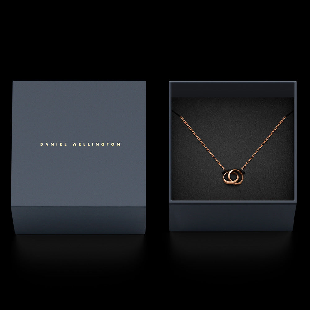 Gift Box Daniel Wellington Elan Unity Rose Gold Adult Necklace