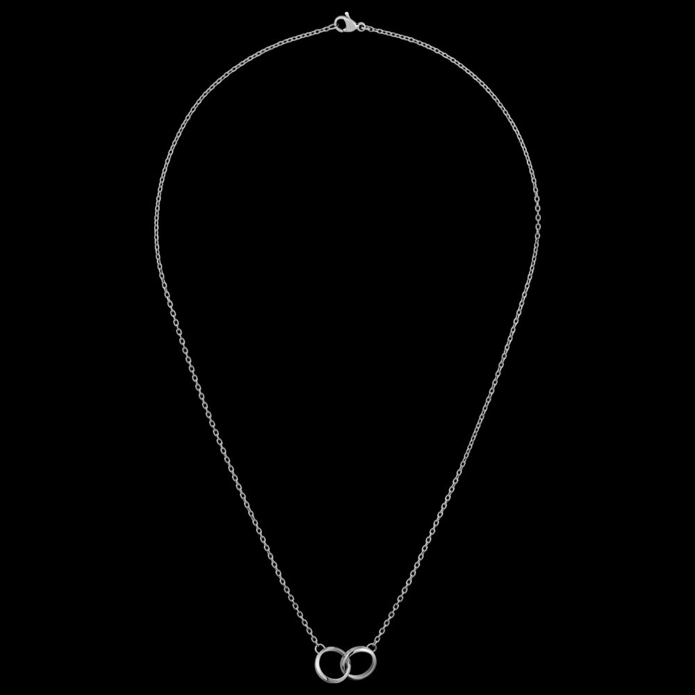 Full View Daniel Wellington Elan Unity Silver Necklace