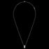 DANIEL WELLINGTON ELAN LUMINE SILVER CZ NECKLACE - FULL VIEW
