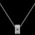 DANIEL WELLINGTON ELAN LUMINE SILVER CZ NECKLACE