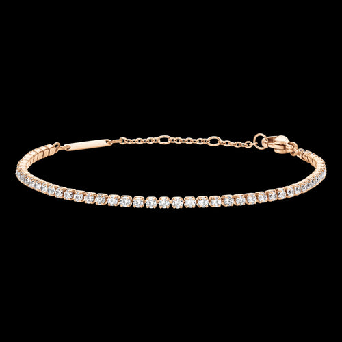 DANIEL WELLINGTON CLASSIC ROSE GOLD CZ TENNIS BRACELET