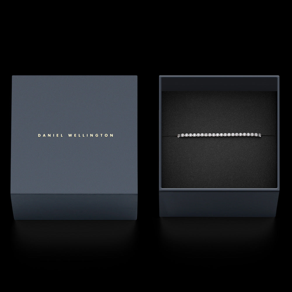 DANIEL WELLINGTON CLASSIC SILVER CZ TENNIS NECKLACE - PACKAGING