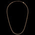 DANIEL WELLINGTON ELAN FLAT CHAIN ROSE GOLD NECKLACE - FULL VIEW