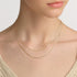 DANIEL WELLINGTON ELAN FLAT CHAIN GOLD NECKLACE