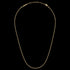 DANIEL WELLINGTON ELAN BOX CHAIN GOLD NECKLACE - FULL VIEW