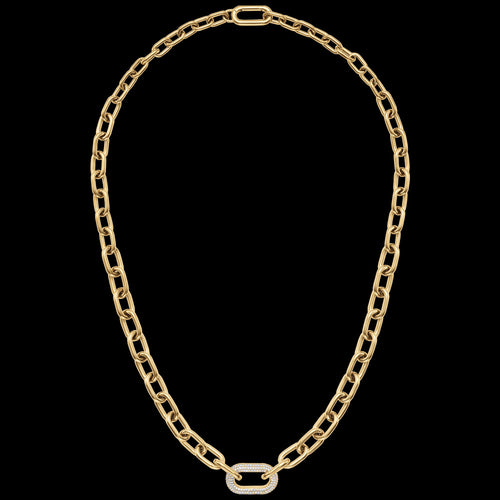 Daniel Wellington Crystal Link Gold Necklace | Australia