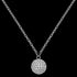 Daniel Wellington Pave Crystal Silver Ball Necklace | Australia