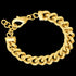 POLICE CRANK GOLD MEN'S CHAIN BRACELET