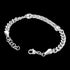 POLICE CROSSED WEAVE MEN'S BRACELET- BACK VIEW