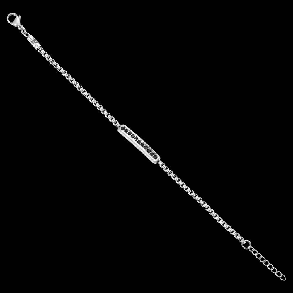 POLICE MIX CZ MEN'S BRACELET - FULL VIEW