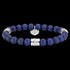 POLICE TALISMAN BLUE LAPIS STONE BRACELET - BACK VIEW